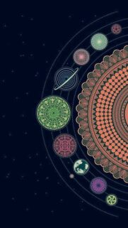 Sacred Geometry Mandala Spiritual Art and Cosmic Energy Wallpaper