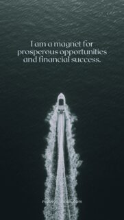 Manifestation Wealth and Financial Success Motivation Wallpaper