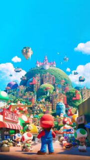 Super Mario 4K Gaming Wallpaper for Mobile – Iconic Mushroom Kingdom Adventure
