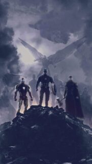 Epic Marvel Cinematic Universe 4K Mobile Wallpaper – High Quality Superhero Background