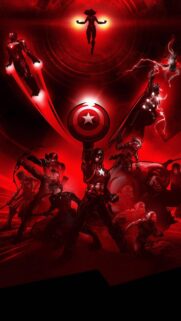 Epic Marvel Superhero Mobile Wallpaper – High Quality HD Background for Smartphones