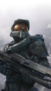 Master Chief Gaming Wallpaper 4K – Iconic Spartan Warrior Mobile Background
