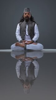 Zen Meditation and Spiritual Stillness Reflection HD Wallpaper