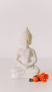 Zen Buddha Meditation and Spiritual Awakening Aesthetic Wallpaper