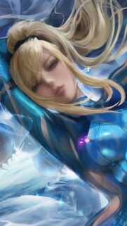 Epic Metroid Gaming Wallpaper for Mobile – High Quality Samus Aran Background