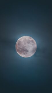 Mystical Full Moon Energy and Lunar Glow Spiritual Phone Wallpaper