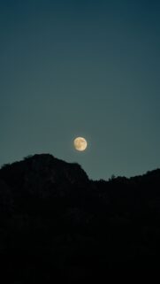 Full Moon Spiritual Energy for Manifestation Aesthetic Phone Wallpaper