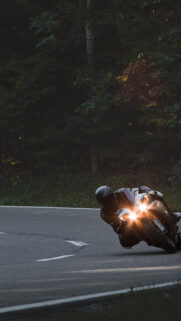 Sportbike Lean Angle Speed Motorcycle Racing Mobile Wallpaper
