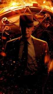 Oppenheimer Cinematic 4K Mobile Wallpaper – Iconic Movie Art Background