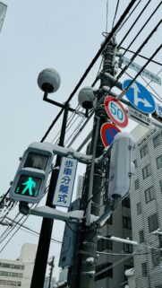 Winter Urban Traffic Light Pedestrian Signal Snow Wallpaper