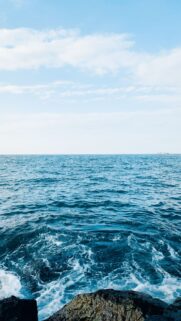Dreamy Pisces Ocean Spiritual Astrology Phone Wallpaper