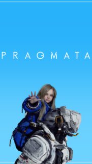 Pragmata Gaming Wallpaper: High-Quality Sci-Fi Aesthetic for Mobile Screens