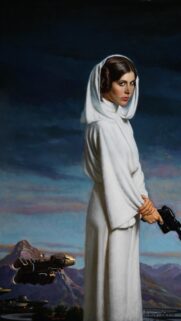 Princess Leia Organa Star Wars High Definition Mobile Wallpaper | Bestwallpapers.net