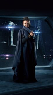 Princess Leia Organa High-Quality Mobile Wallpaper – Iconic Star Wars Heroine