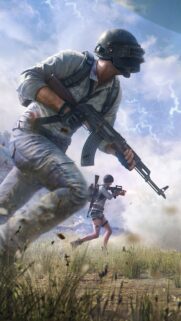 PUBG Mobile 4K Gaming Wallpaper: Intense Battle Royale Action for Your Smartphone Screen