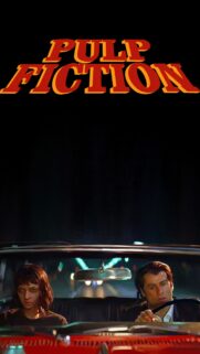 Pulp Fiction Iconic Poster Art Mobile Wallpaper – High Quality 4K Background
