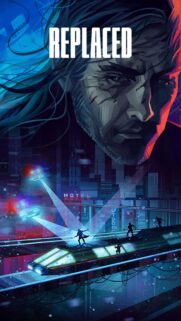 Replaced Game 4K Mobile Wallpaper – Stunning Retro-Futuristic Cyberpunk Aesthetic Gaming Background