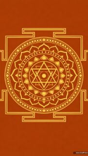 Sacred Geometry Sri Yantra Symbol for Manifestation Energy Wallpaper