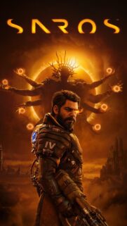 Saros Gaming Wallpaper for Mobile – High-Quality 4K Phone Background