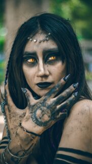 Mystic Scorpio Dark Aesthetics Zodiac Transformation Phone Wallpaper