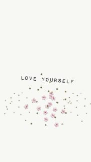 Self Love and Manifestation Aesthetic for High Vibe Daily Growth Wallpaper
