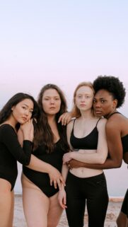 Self Love and Feminine Unity Aesthetic Vision Board Wallpaper