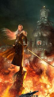 Sephiroth Final Fantasy Gaming Wallpaper 4K High Definition Mobile Background