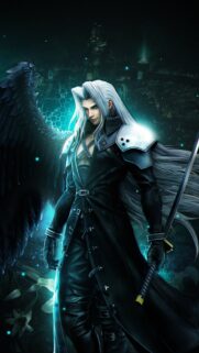 Sephiroth Final Fantasy Gaming Wallpaper for Mobile – High Quality Background