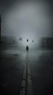 Silent Hill Foggy Town Aesthetic Gaming Wallpaper – High Quality HD Phone Background
