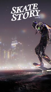 Skate Story Aesthetic Gaming Wallpaper for Mobile – High Quality HD Background