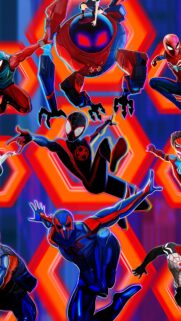 Spider-Man Across the Spider-Verse 4K Mobile Wallpaper – Miles Morales Cinematic Art