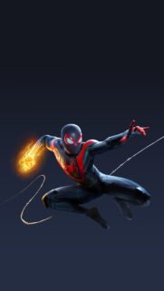 Spider-Man Miles Morales Gaming Wallpaper 4K High Quality Mobile Background