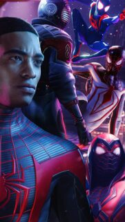 Spider-Man Miles Morales 4K Gaming Wallpaper for Mobile | Bestwallpapers.net