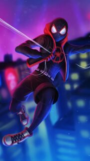 Spider-Man 4K Mobile Wallpaper: Iconic Superhero Action Background
