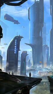 Star Citizen Spaceship Epic Cinematic Gaming Wallpaper for Mobile – High Quality 4K