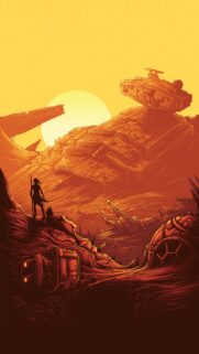 Epic Star Wars Mobile Wallpaper – High Quality Galactic Background for Phone