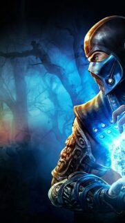 Sub-Zero Mortal Kombat High-Quality Gaming Mobile Wallpaper | Cool Ice Ninja Background