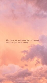 Manifest Success Mindset Motivational Quote Aesthetic Phone Wallpaper