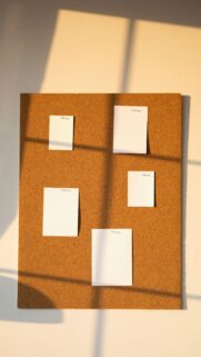 Minimalist Success Vision Board for Intentional Manifestation Aesthetic Wallpaper