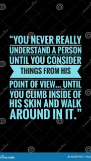 Atticus Finch Empathy Quote for Success Mindset Manifestation Wallpaper