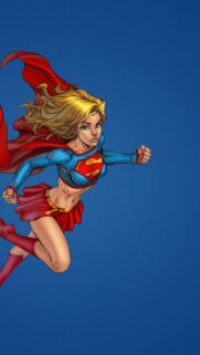 Supergirl HD Mobile Wallpaper: Stunning Kara Danvers Superhero Art for Phone Screen