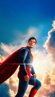 Superman Cinematic 4K Mobile Wallpaper – Iconic Hero Desktop and Phone Background