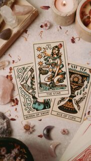 The Star Tarot Card Meaning and Spiritual Energy Aesthetics Wallpaper