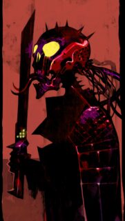 The Death Tarot Card Gothic Cybernetic Aesthetic Phone Wallpaper