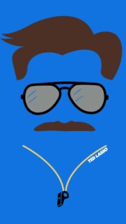 Ted Lasso Aesthetic Mobile Wallpaper | Premium High-Quality Phone Background