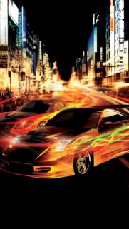 The Furious Cinematic Mobile Wallpaper – High-Resolution Intense Action Background