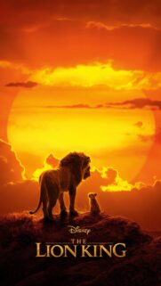 Majestic Lion King Silhouette Sunset Mobile Wallpaper – High Quality 4K