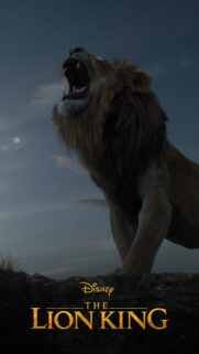 Majestic Lion King Mobile Wallpaper – Regal Simba 4K Phone Background