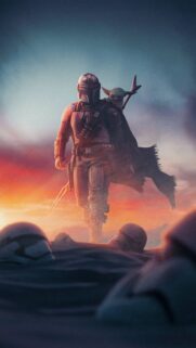 The Mandalorian 4K Mobile Wallpaper | High-Quality Star Wars Background for Phone