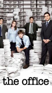 The Office TV Show HD Mobile Wallpaper – Iconic Dunder Mifflin Desk Background